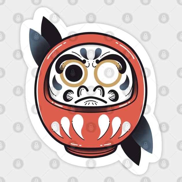 Daruma tattoo Sticker by paulagarcia